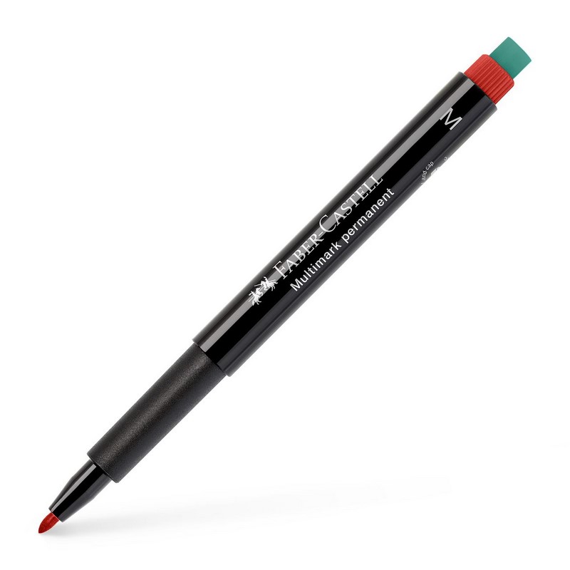 FABER-CASTELL Multimark gumovací 1525 M, červený