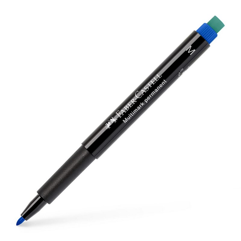 FABER-CASTELL Multimark gumovací 1525 M, modrý