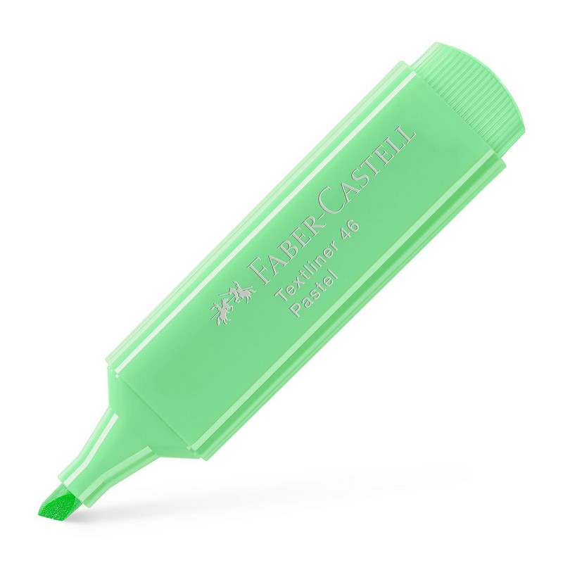 FABER-CASTELL zvýrazňovač Textliner 1546, zelený PASTEL