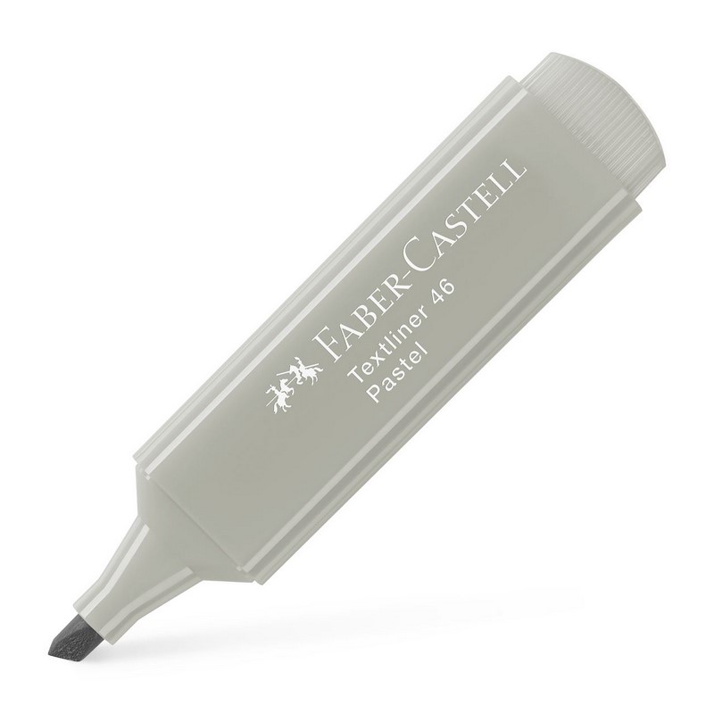 FABER-CASTELL zvýrazňovač Textliner 1546, šedý PASTEL