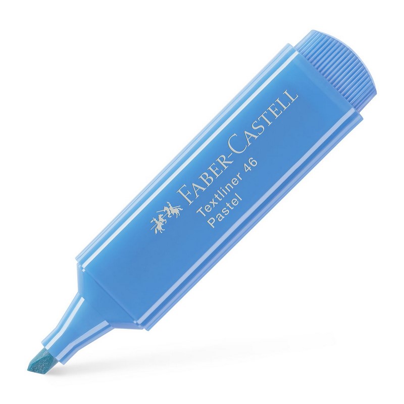 FABER-CASTELL zvýrazňovač Textliner 1546, námořní modrý PASTEL