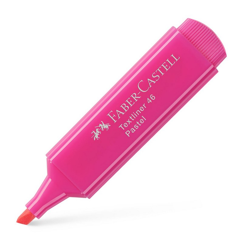 FABER-CASTELL zvýrazňovač Textliner 1546, růžový PASTEL
