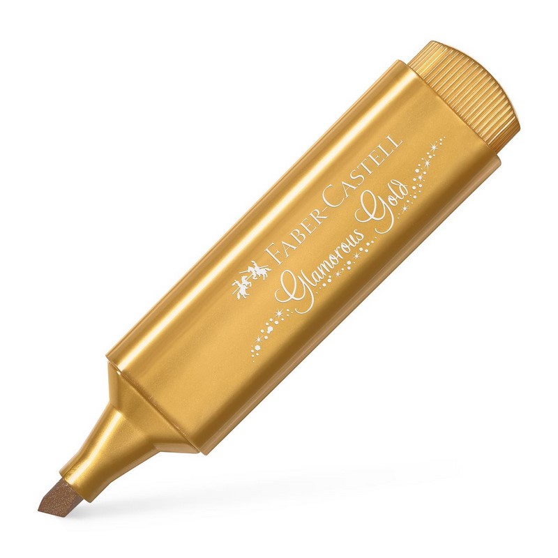 FABER-CASTELL zvýrazňovač Textliner 1546, zlatý METALLIC