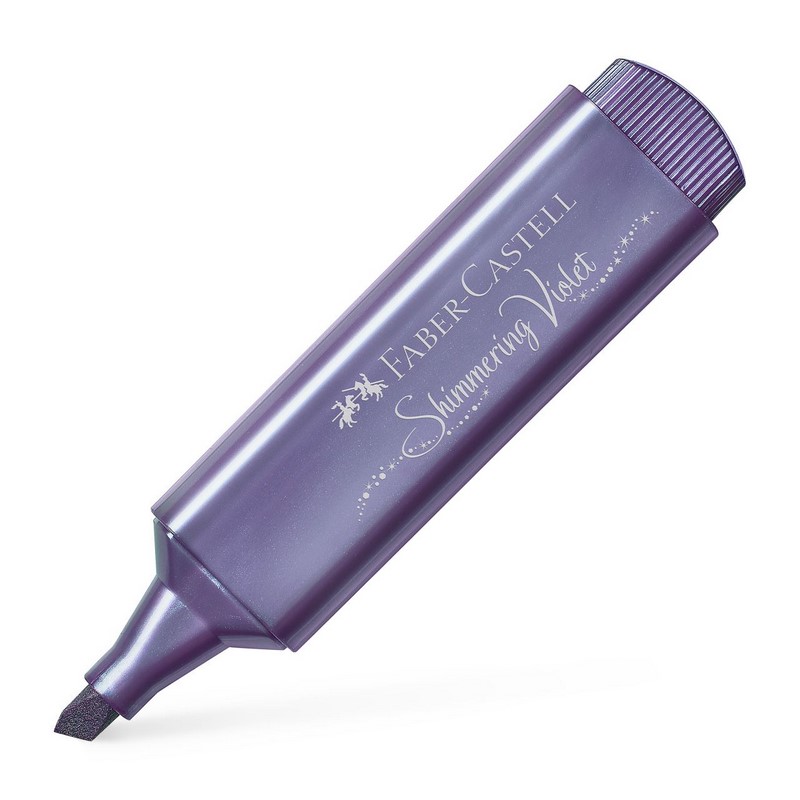 FABER-CASTELL zvýrazňovač Textliner 1546, fialový METALLIC