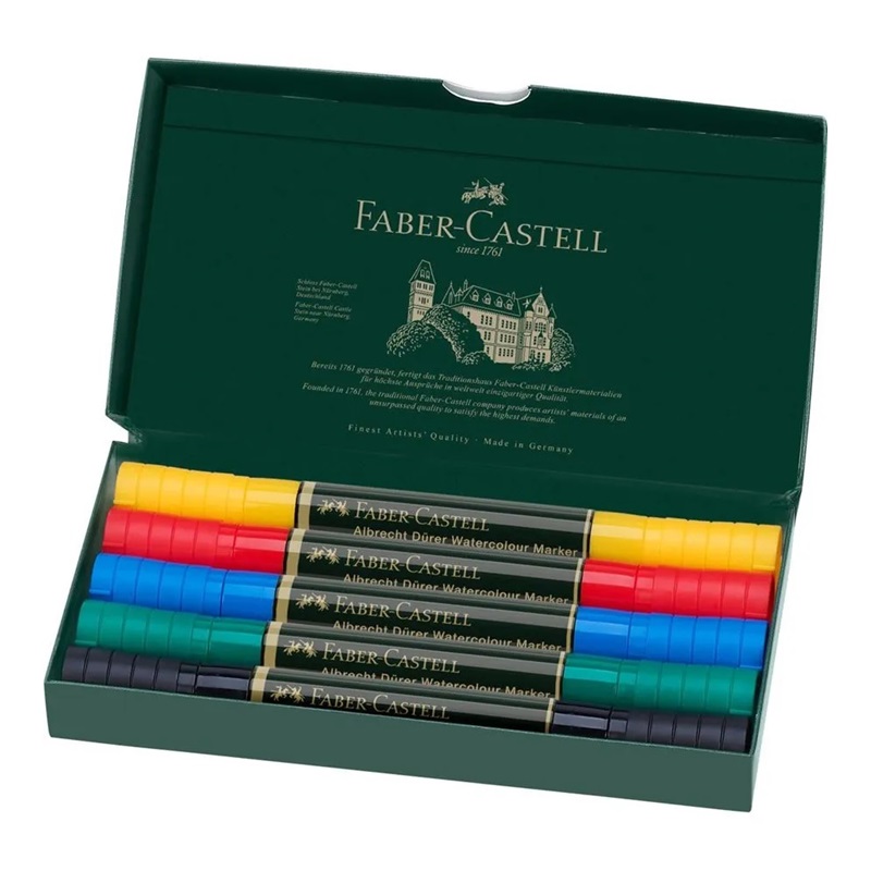 FABER-CASTELL akvarelové ALBRECHT DÜRER, set 5ks základní