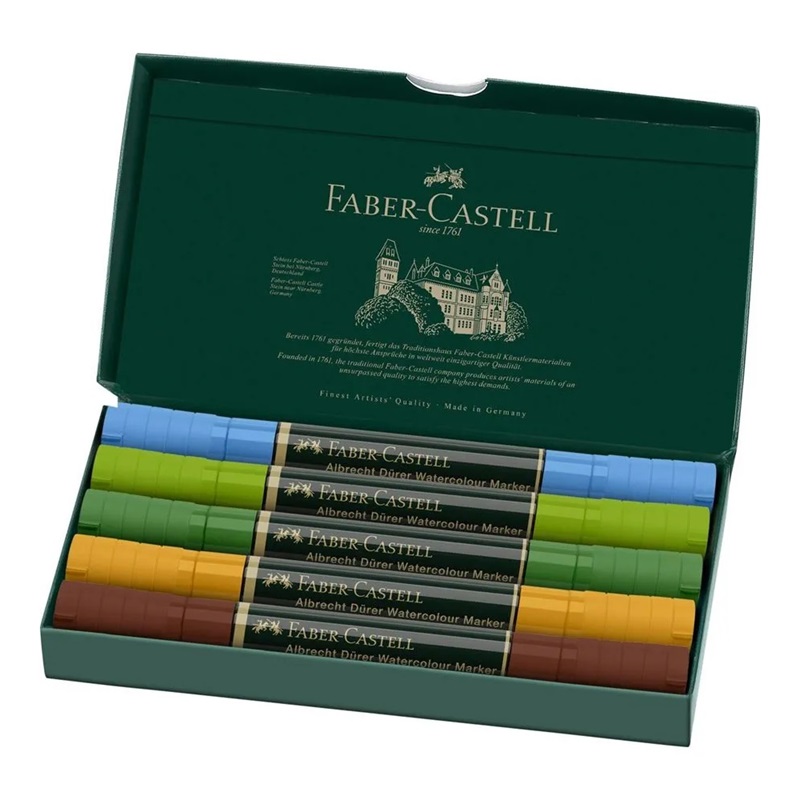 FABER-CASTELL akvarelové ALBRECHT DÜRER, set 5ks Plein