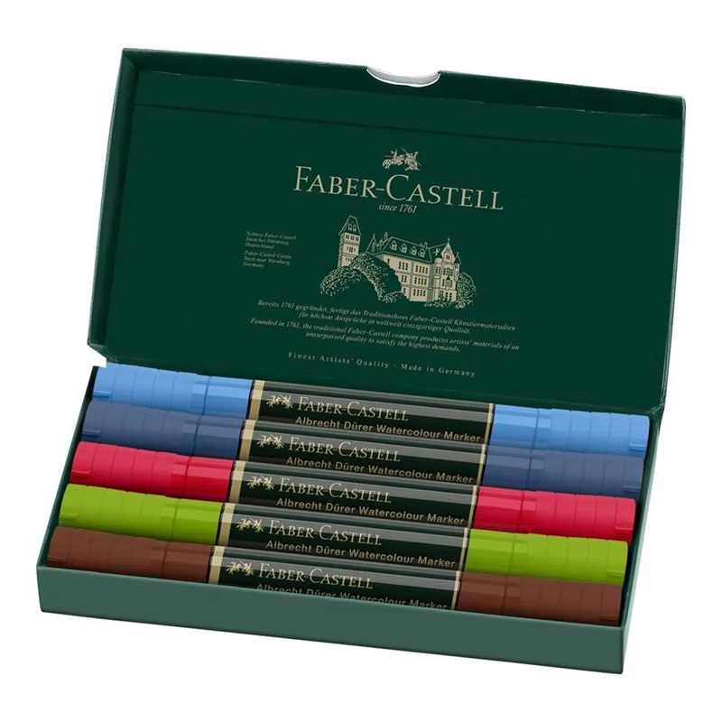 FABER-CASTELL akvarelové ALBRECHT DÜRER, set 5ks Urban
