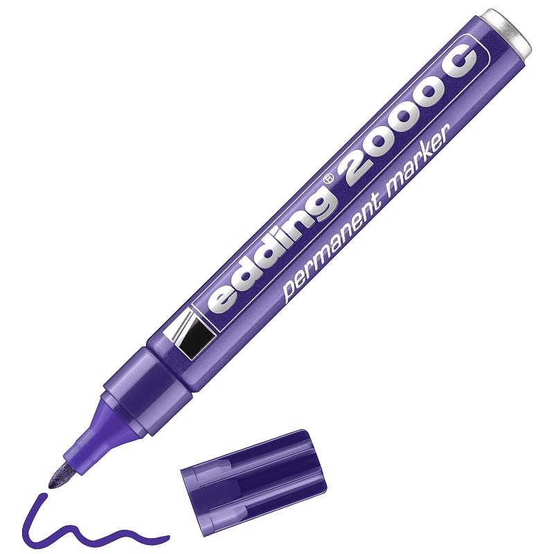 Permanentní popisovač EDDING 2000 C, fialový