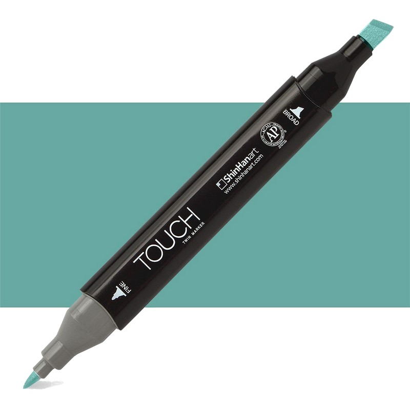 Lihová fixa TOUCH oboustranná Fine & Chisel, BG251 Verona blue