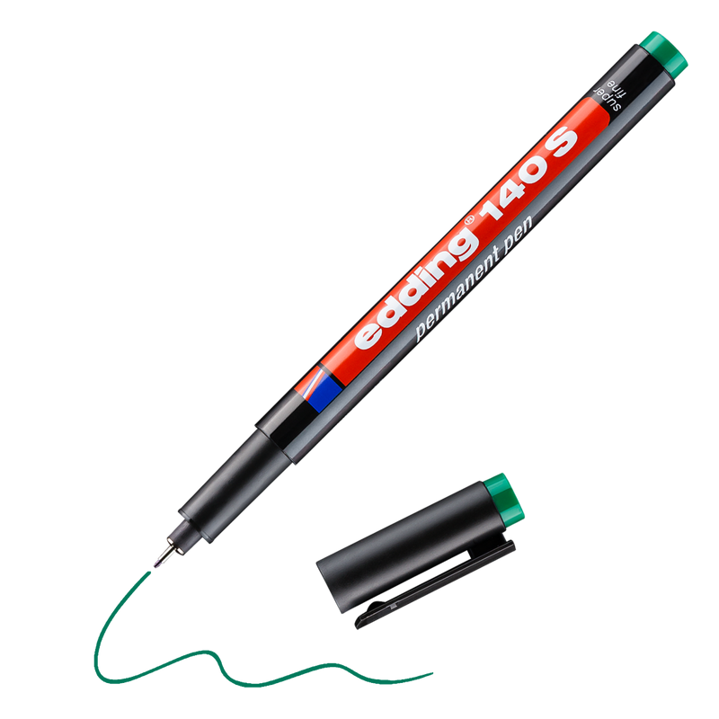 Permanentní popisovač EDDING 140 S OHP, zelený