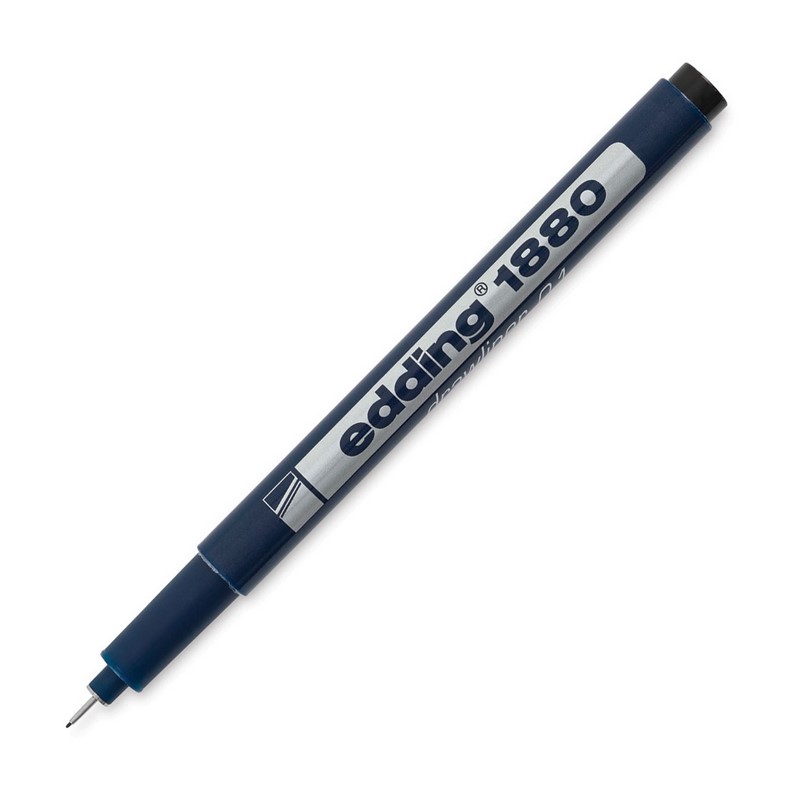 Liner EDDING 1880 Drawliner, černý 0,1mm