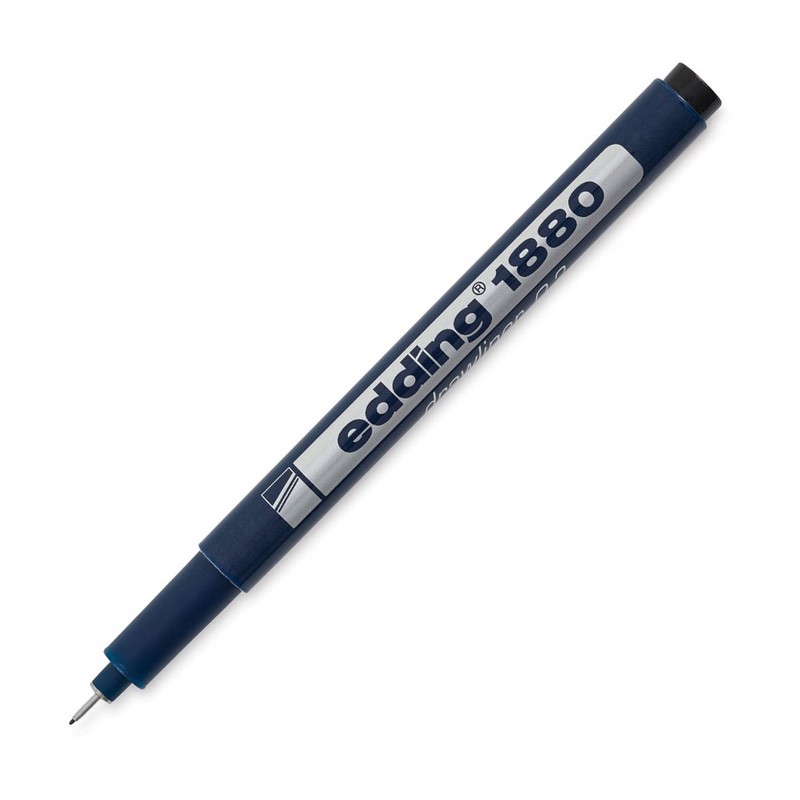 Liner EDDING 1880 Drawliner, černý 0,2mm