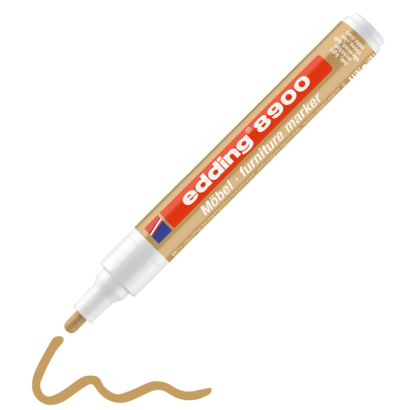 Opravný popisovač na nábytek EDDING 8900, světlý dub