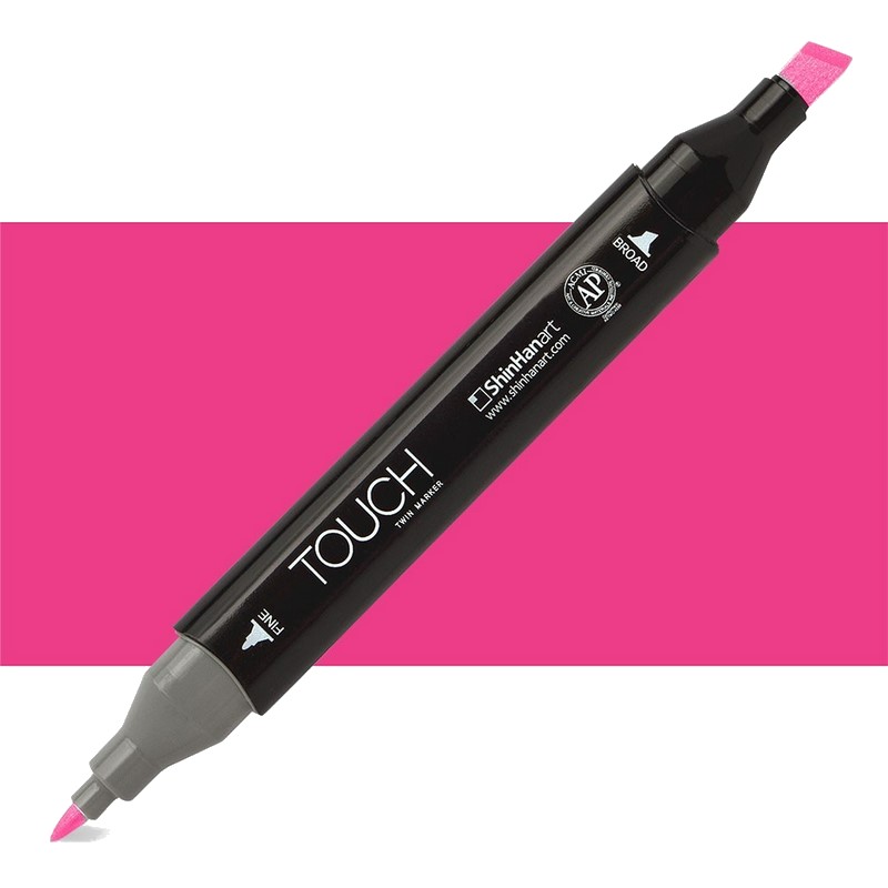 Lihová fixa TOUCH oboustranná Fine & Chisel, RP292 Magenta deep