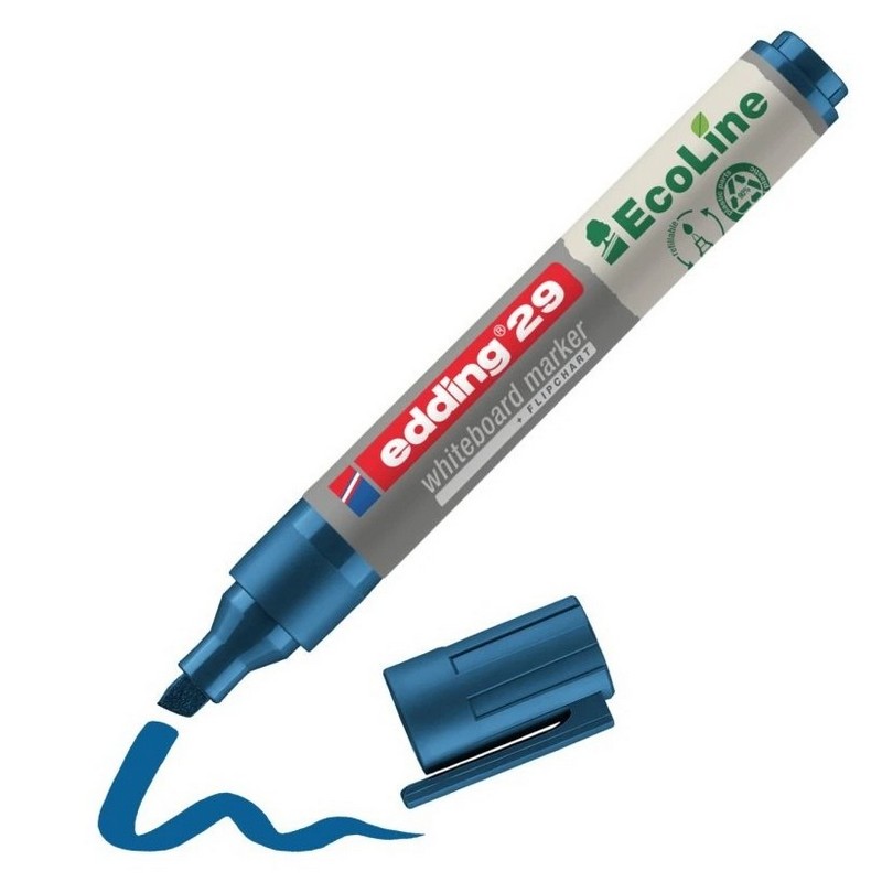 Popisovač na bílé tabule EDDING 29 EcoLine, modrý