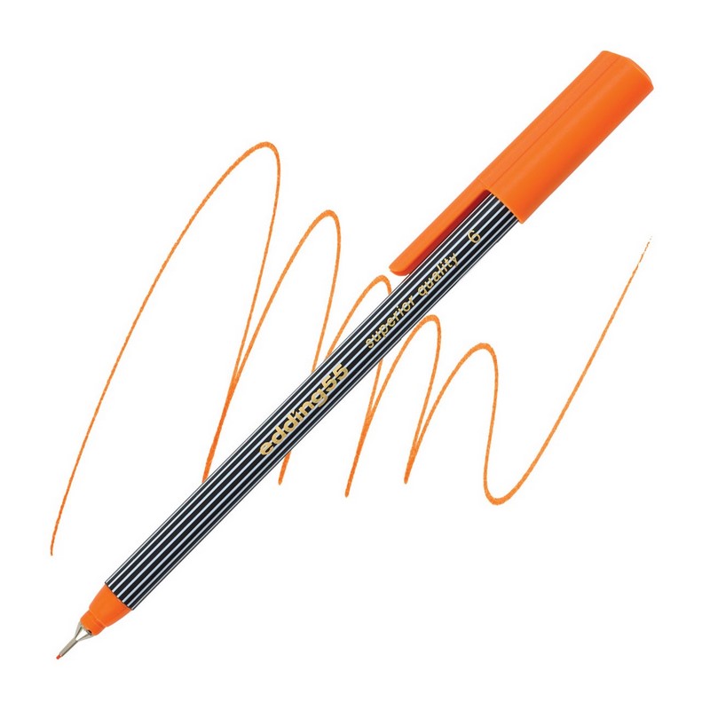 Liner EDDING 55 na papír, oranžový