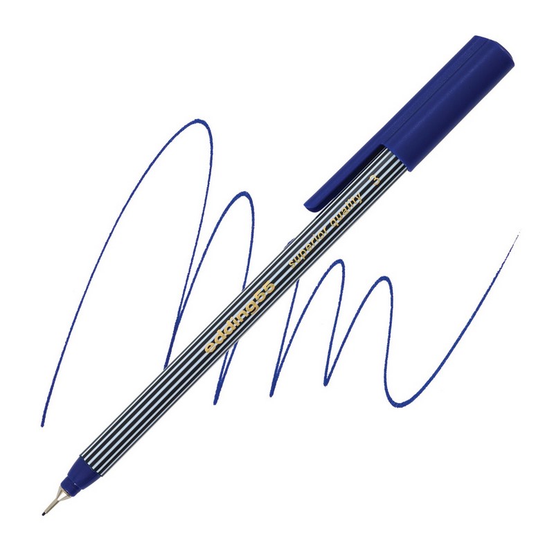 Liner EDDING 55 na papír, modrý