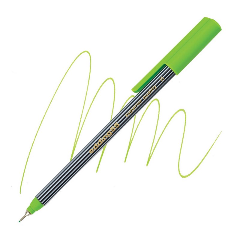 Liner EDDING 55 na papír, světle zelený