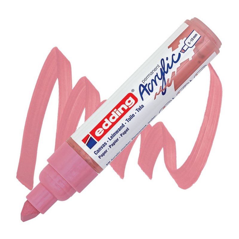 Akrylový popisovač EDDING 5000 B, slézový (935)