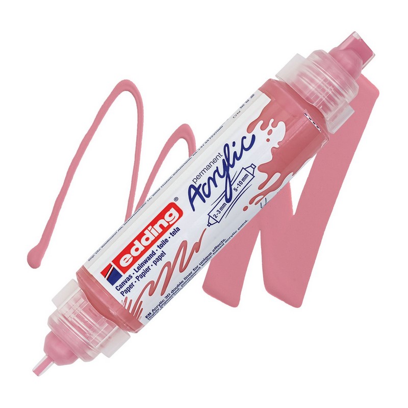 Akrylový popisovač EDDING 5400 3D, slézový (935)
