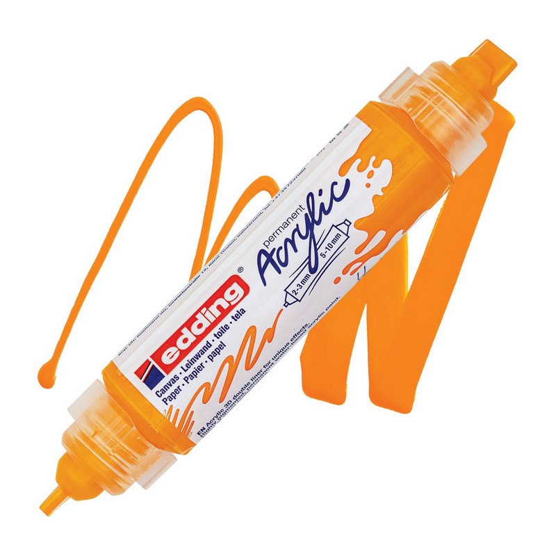 Akrylový popisovač EDDING 5400 3D, sluneční žlutý (906)