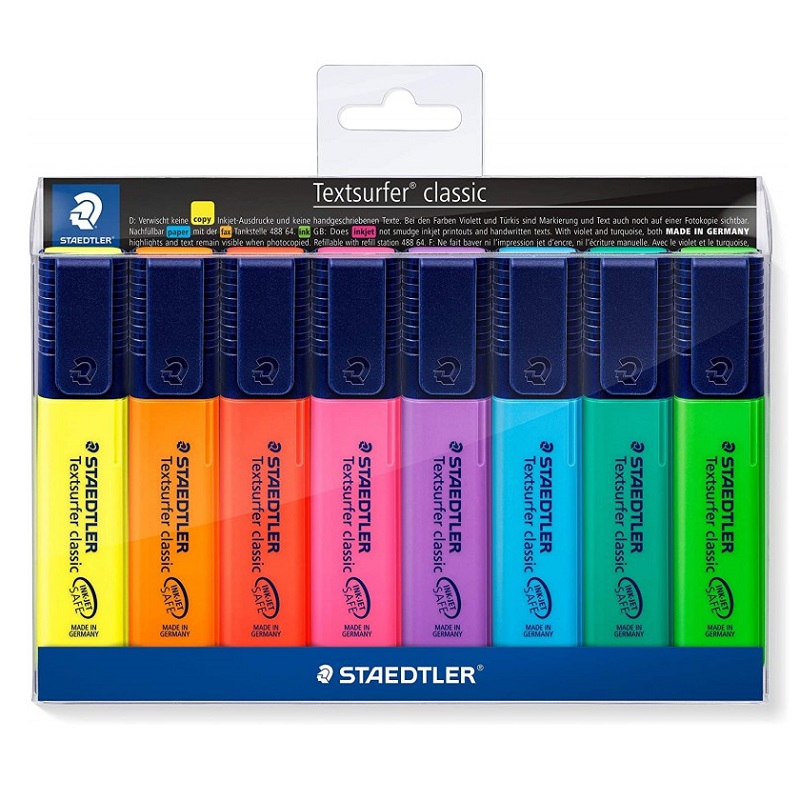 Zvýrazňovač STAEDTLER Textsurfer Classic, 8ks
