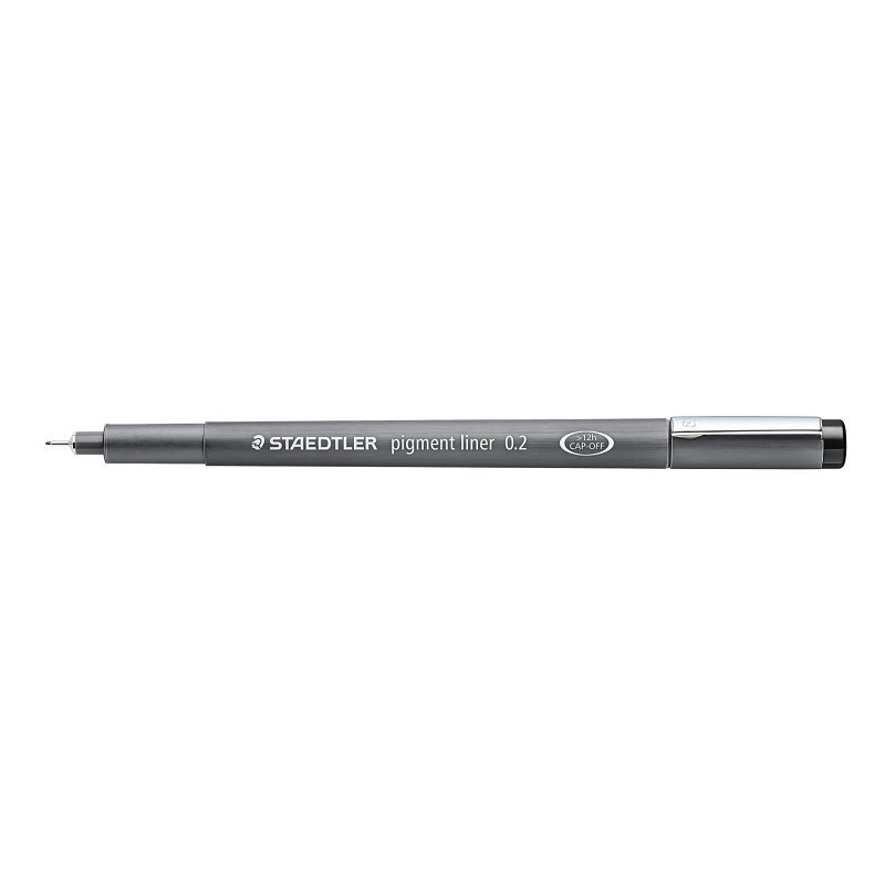 Liner STAEDTLER Pigment 0,2mm, černý