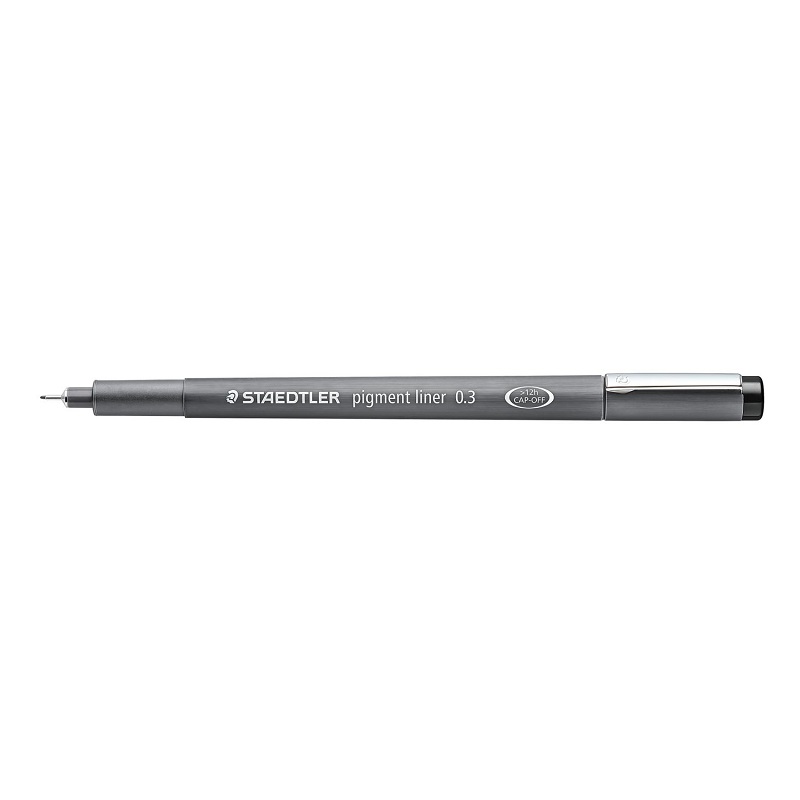 Liner STAEDTLER Pigment 0,3mm, černý