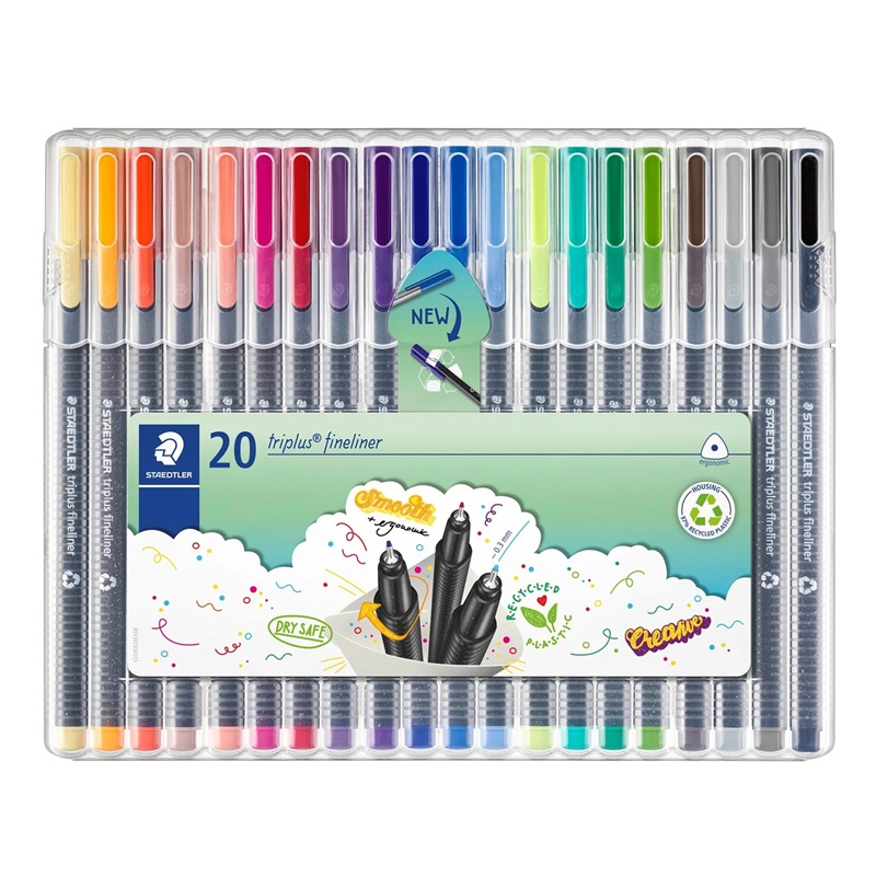 Linery STAEDTLER Triplus 0,3 mm Box, 20 ks