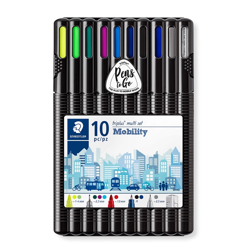Liner STAEDTLER Triplus Mobility Box, 10ks