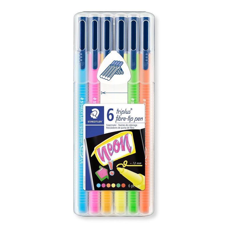 Fix STAEDTLER Triplus 1mm Box, 6ks neonové