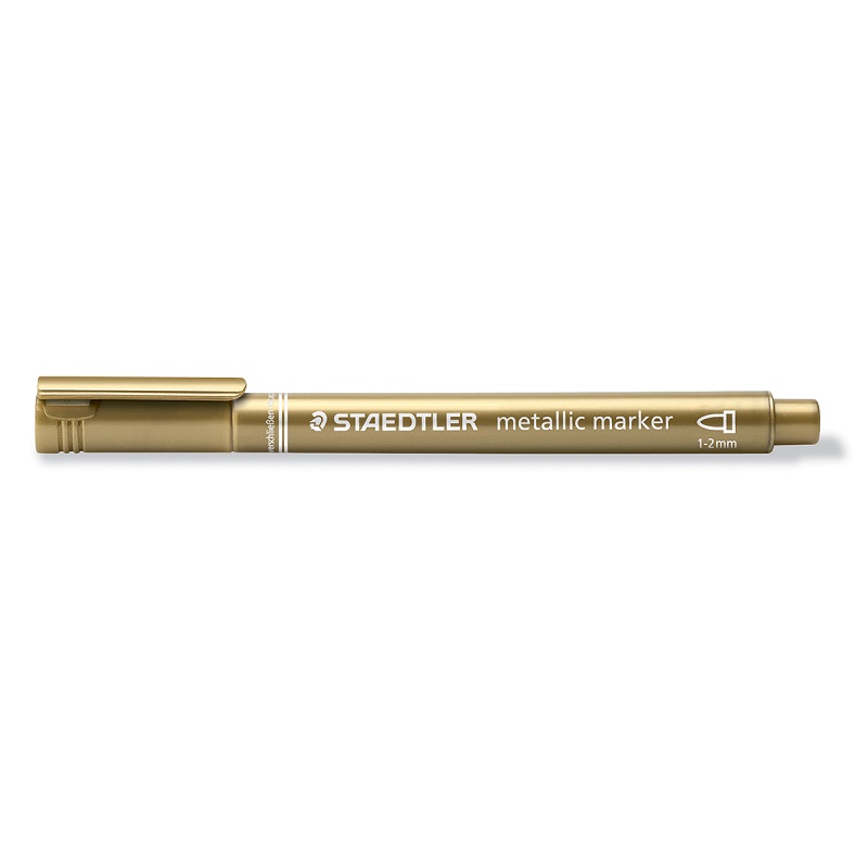 STAEDTLER Metalický popisovač STAEDTLER, zlatý