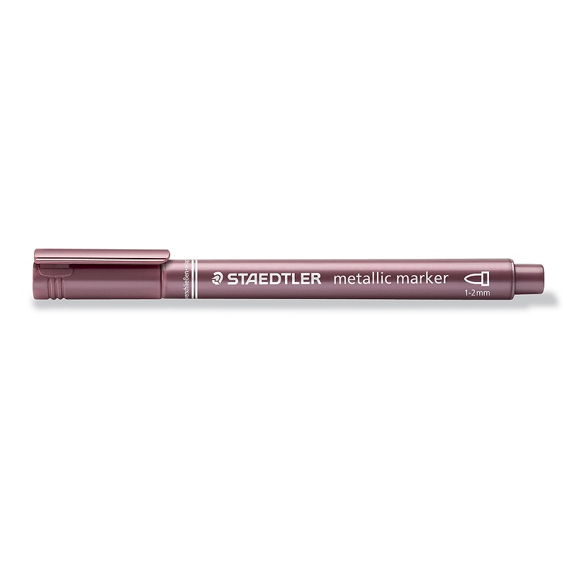 STAEDTLER Metalický popisovač STAEDTLER, červený