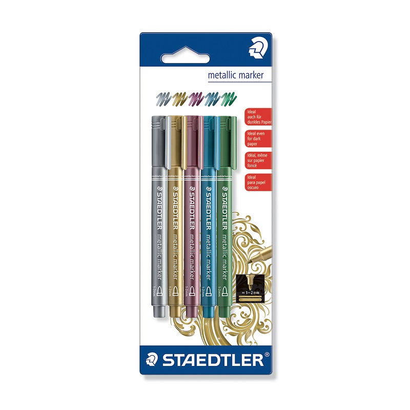 STAEDTLER Metalický popisovač STAEDTLER, 5ks