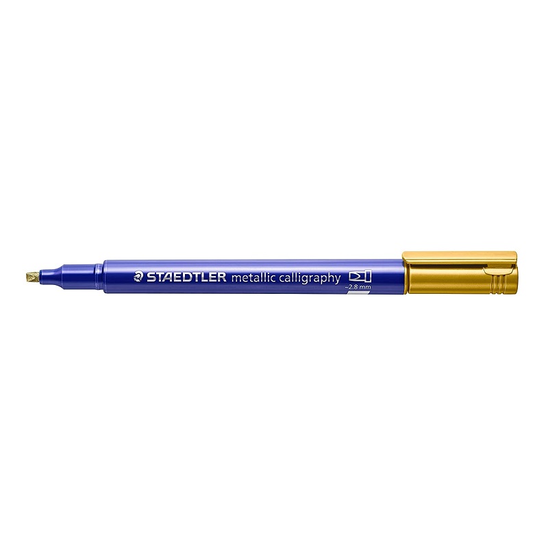 STAEDTLER Metalický kaligrafický popisovač STAEDTLER, zlatý