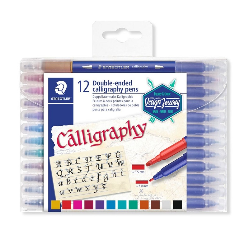 STAEDTLER Kreativní kaligrafický popisovač STAEDTLER, 12ks