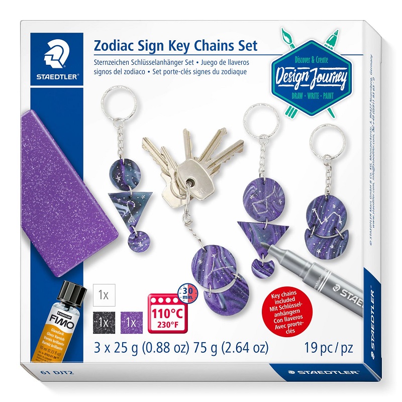 STAEDTLER Kreativní sada STAEDTLER, 19ks Zodiac Sign na klíče