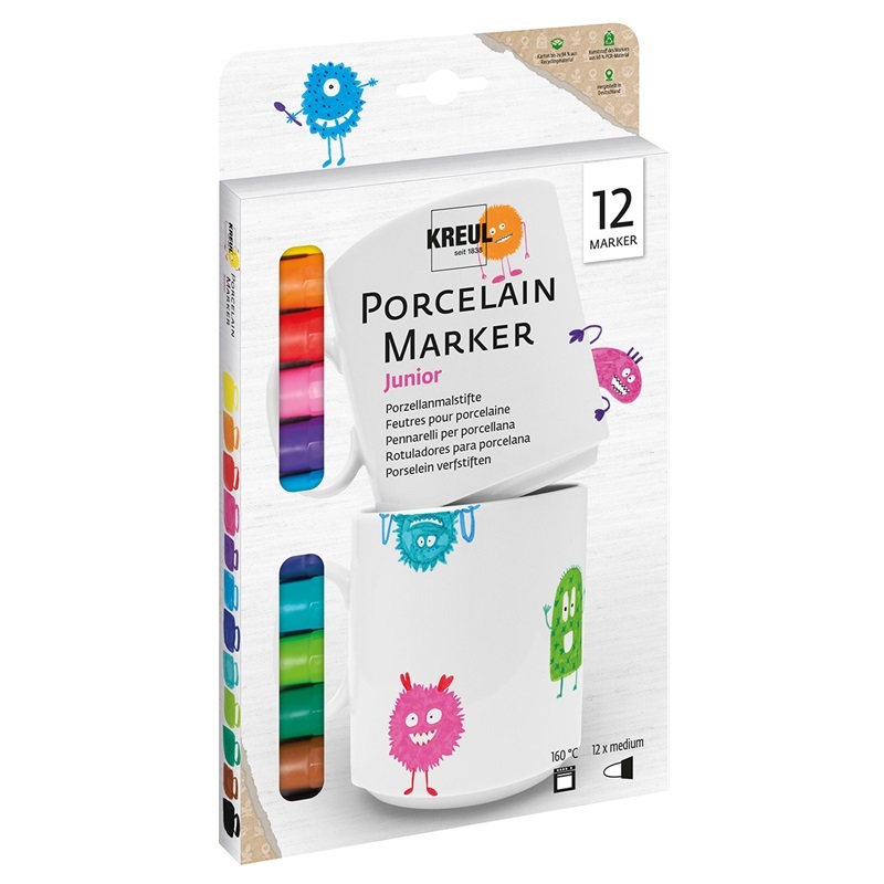 Popisovač na porcelán KREUL EASY, 12ks