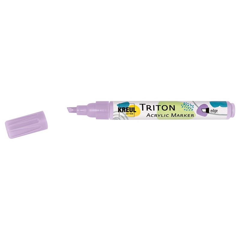 Akrylový popisovač KREUL Triton šikmý, lila