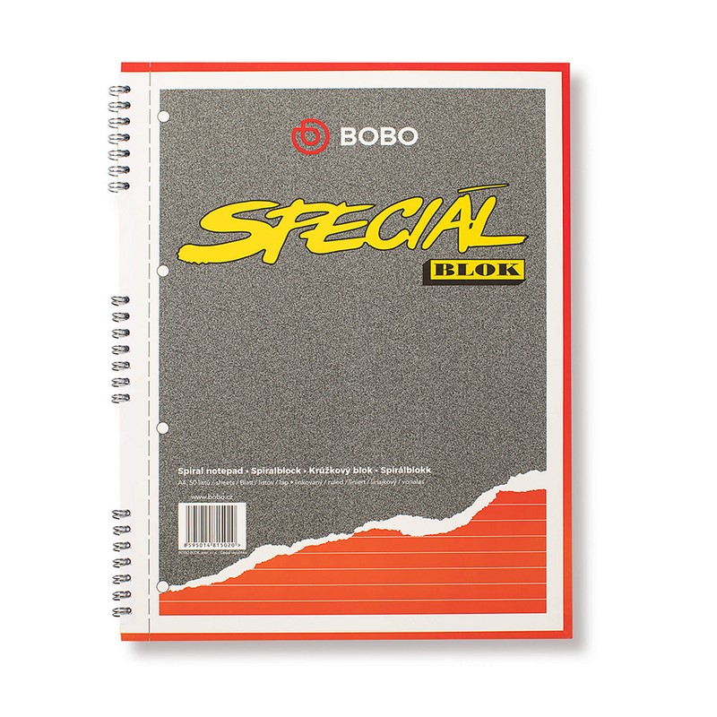 BOBO Blok Speciál linkovaný A4, 50 listů