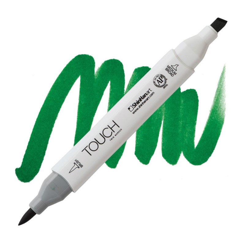 Lihová fixa TOUCH oboustranná Brush & Chisel, G54 Viridian