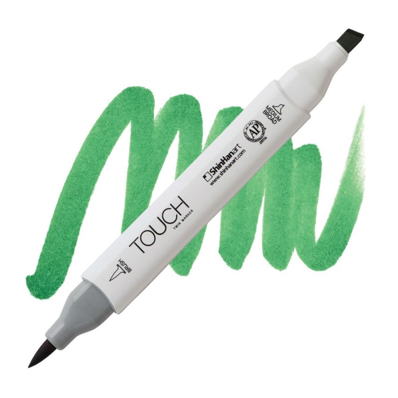 Lihová fixa TOUCH oboustranná Brush & Chisel, G56 Mint green