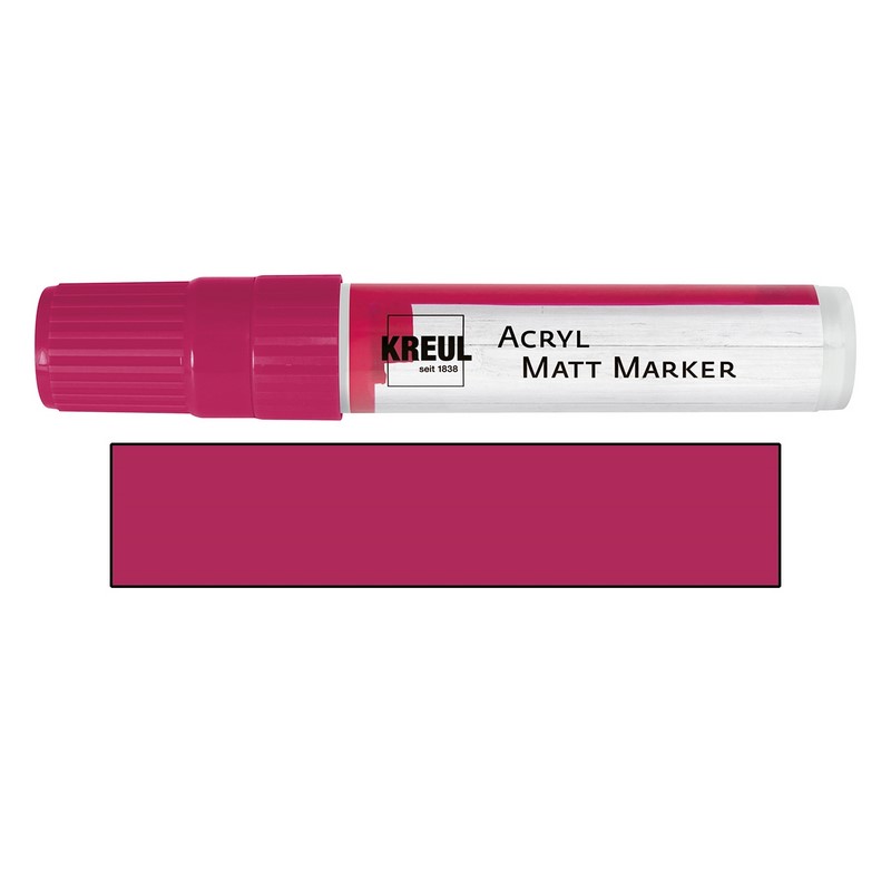 Akrylový popisovač matný KREUL "XXL", magenta