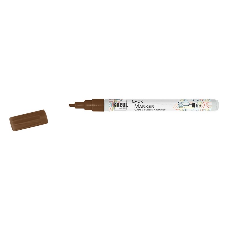 Lakový popisovač KREUL "F", měděný