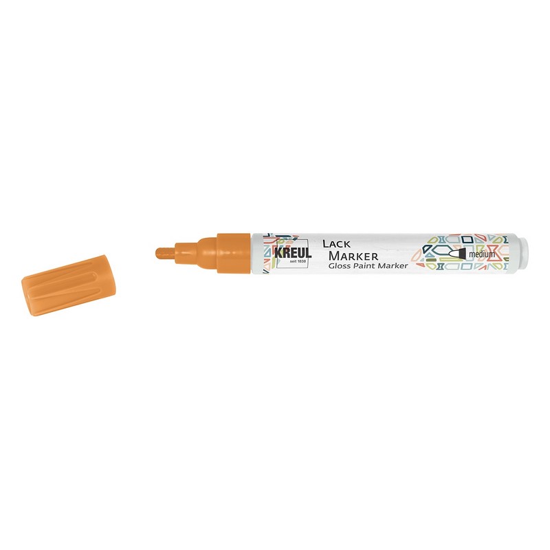 Lakový popisovač KREUL "M", NEON oranžový