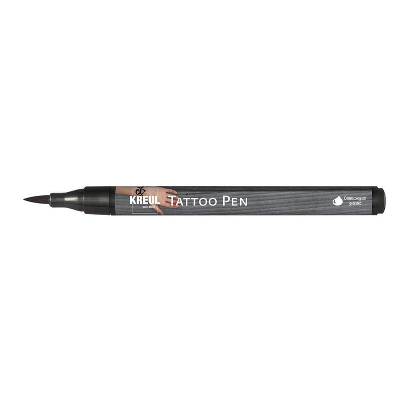 Tetovací popisovač KREUL Tattoo Pen, černý