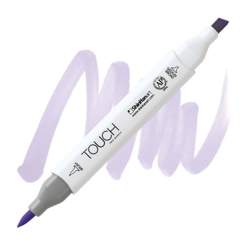 Lihová fixa TOUCH oboustranná Brush & Chisel, PB75 Dark blue light