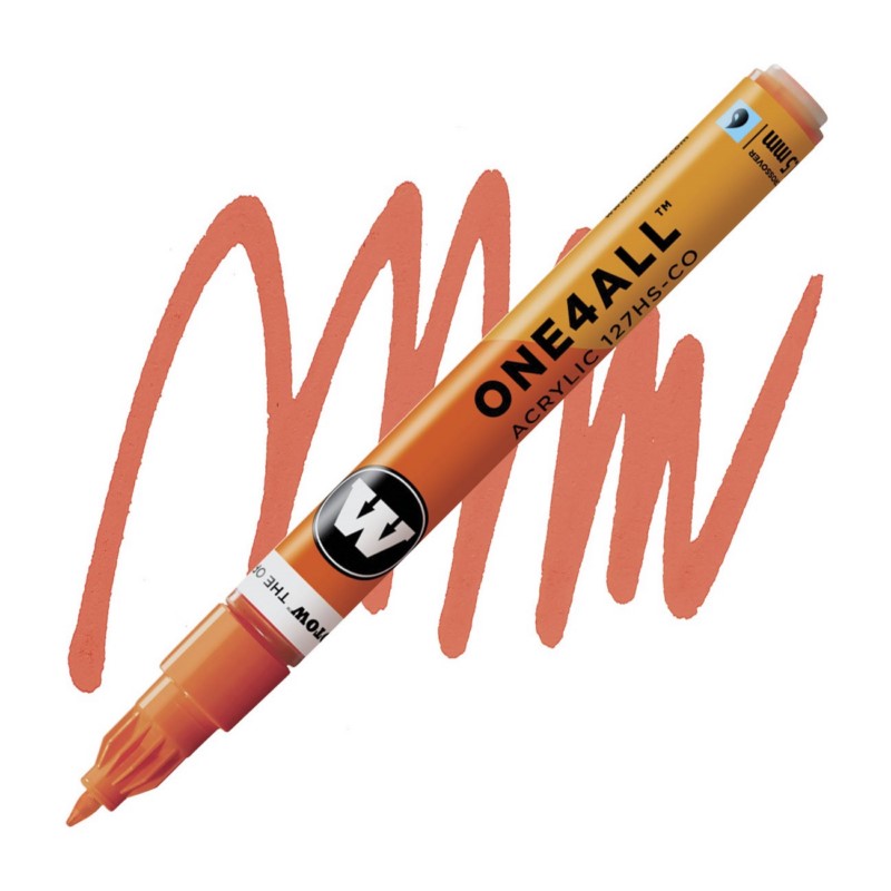 Akrylová fixa MOLOTOW One4All 127HS 1,5mm, dare orange