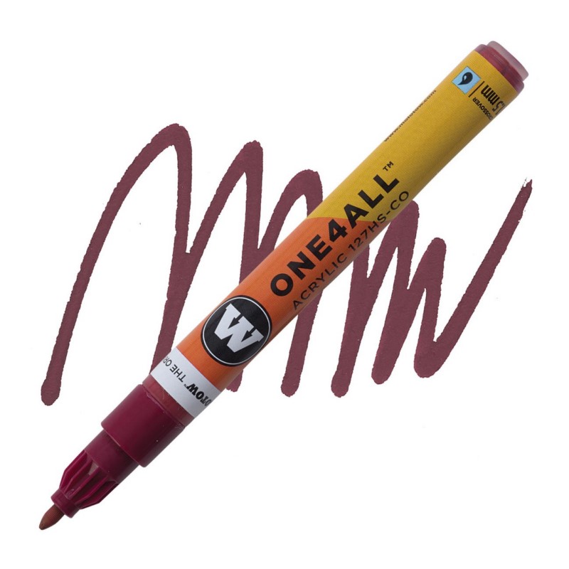 Akrylová fixa MOLOTOW One4All 127HS 1,5mm, burgundy red