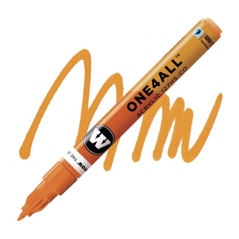 Akrylová fixa MOLOTOW One4All 127HS 1,5mm, fluorescent orange